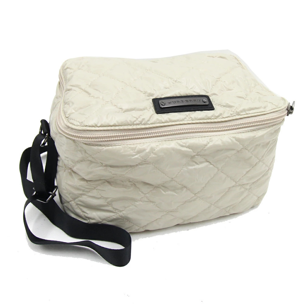 Burberry Shoulder Bag Beige Black Body Belt Bum Crossbody Lunch Camera
